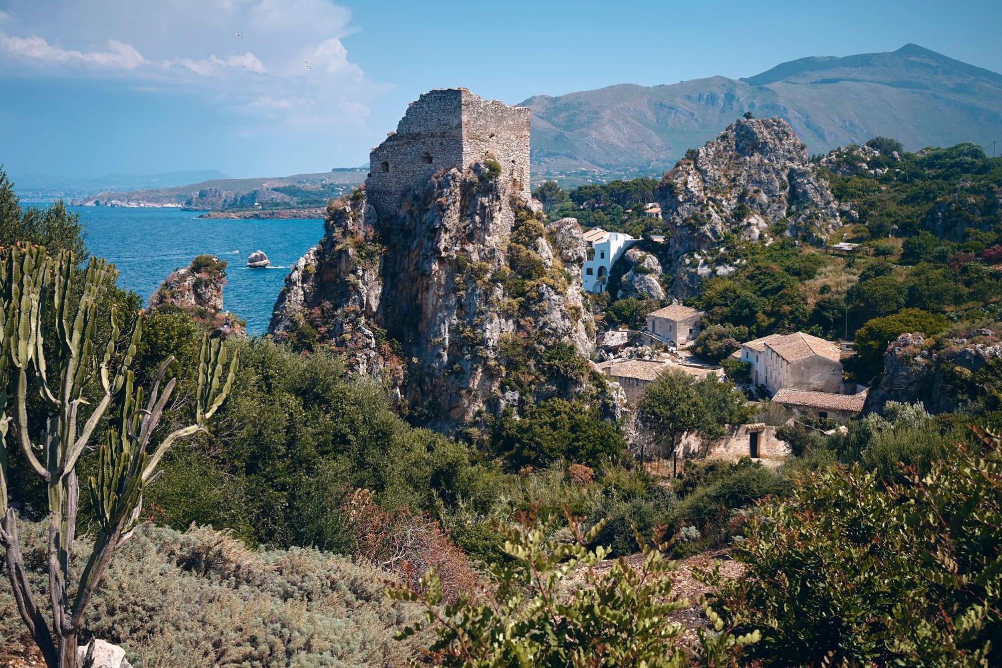 Torre Di Scopello Lejlighed Scopello  Eksteriør billede